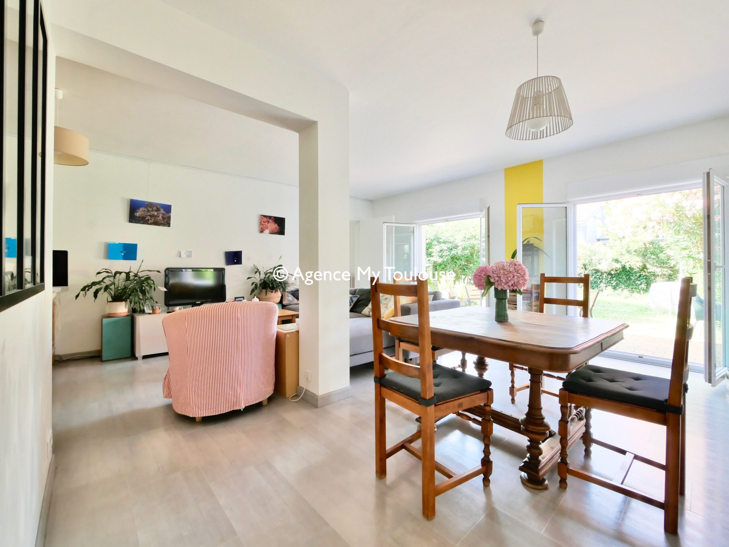 À louer – Toulouse, Fontaine Lestang, maison familiale T5/6 meublée avec garage et jardin