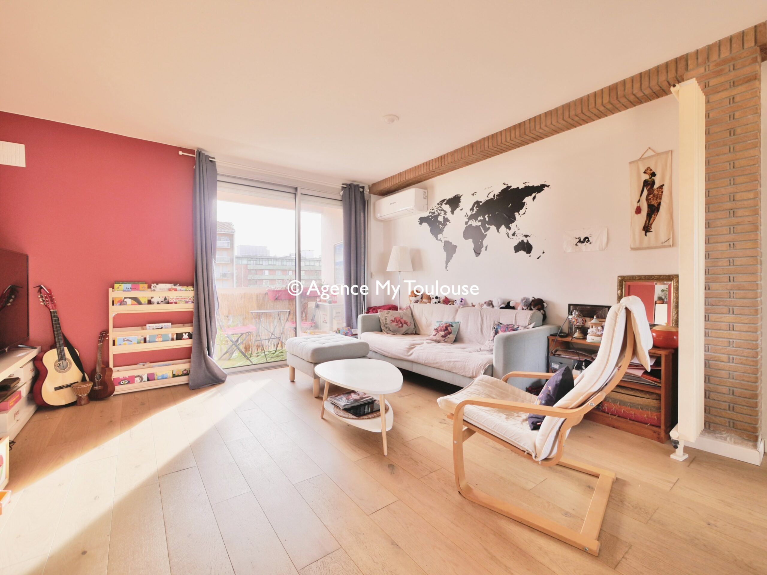 Patte d’Oie, Appartement T3 69m2 moderne et lumineux avec balcon et parking