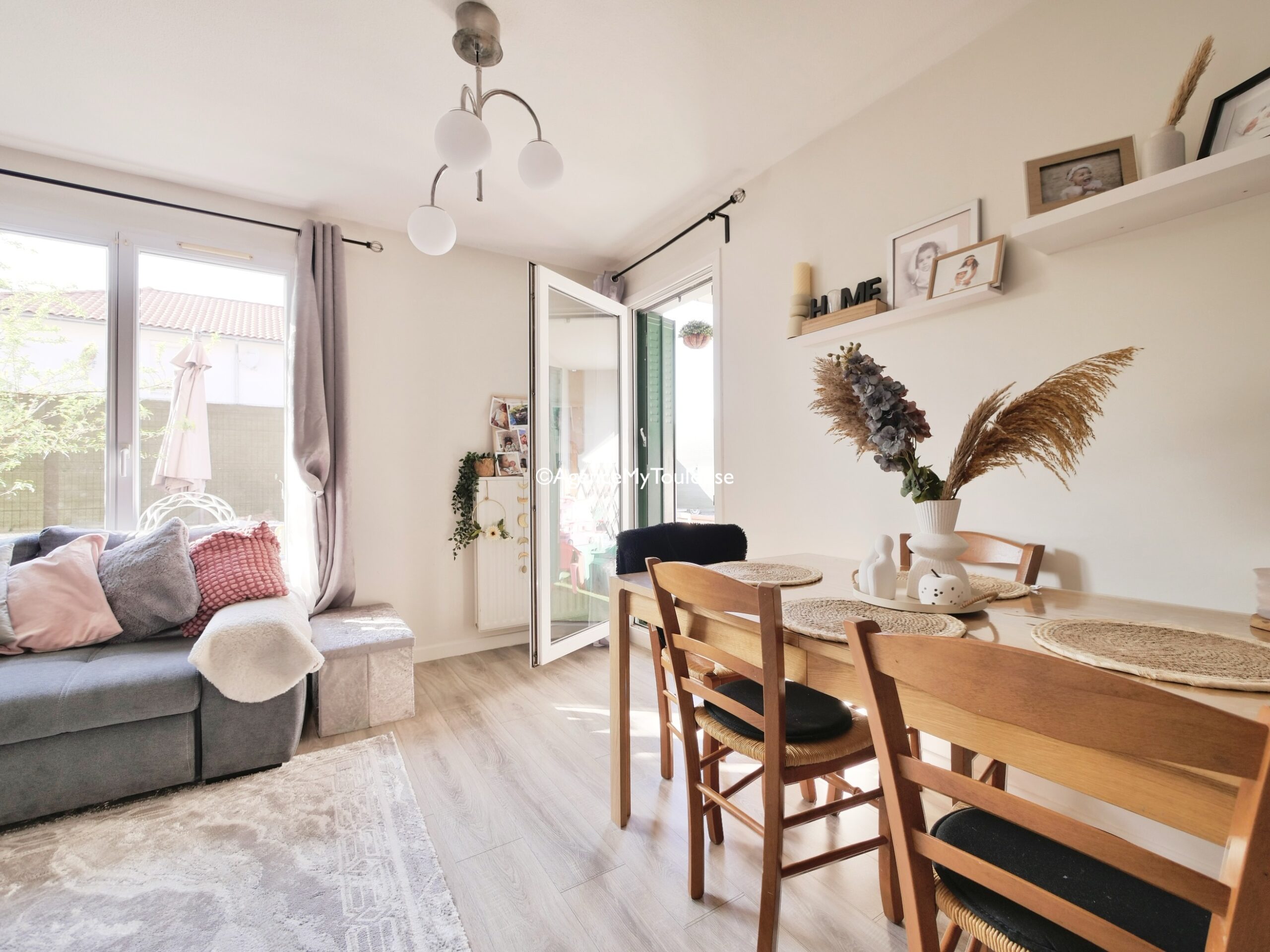 SOUS OFFRE – Croix De Pierre, Appartement T3 moderne de 63,89m2 avec jardin et parking