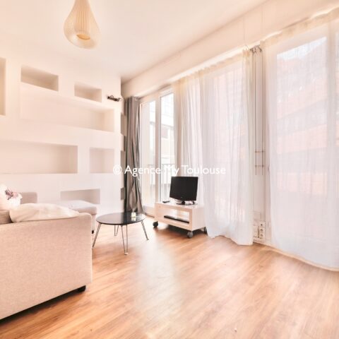 Toulouse, Jean Jaurès, T1 Bis de 35 m² très lumineux et fonctionnel