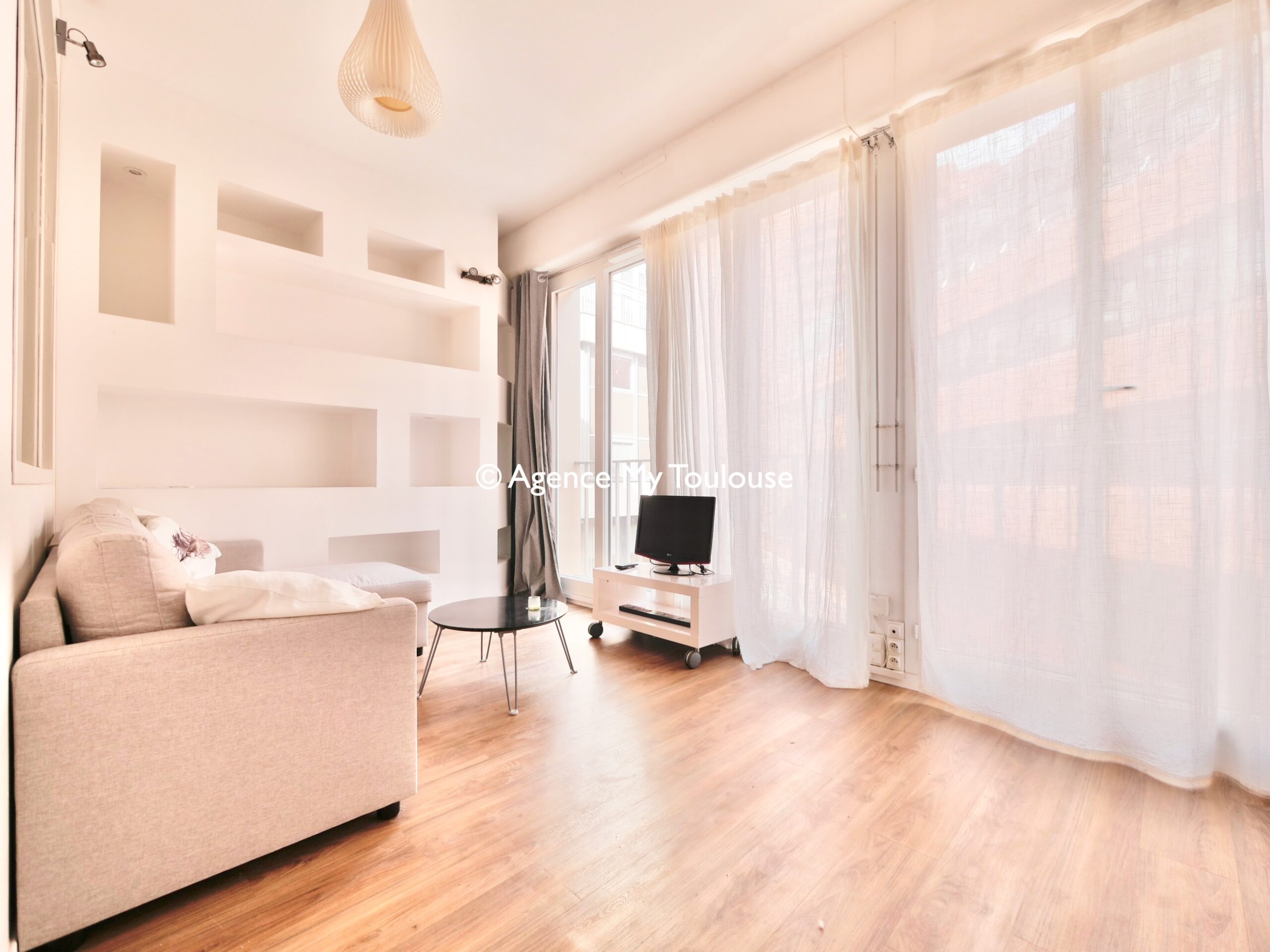 Toulouse, Jean Jaurès, T1 Bis de 35 m² très lumineux et fonctionnel